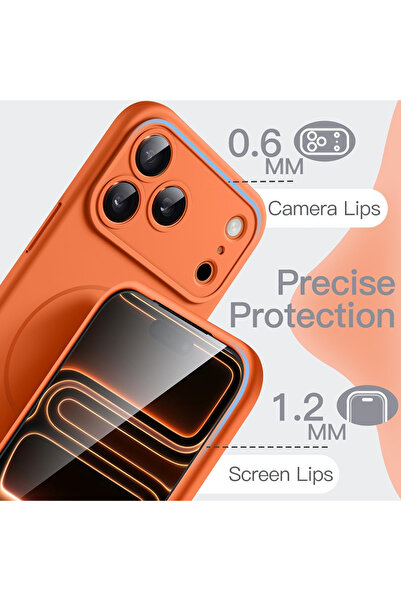 jetex JETech İPhone 17 Pro Silikon Kılıf