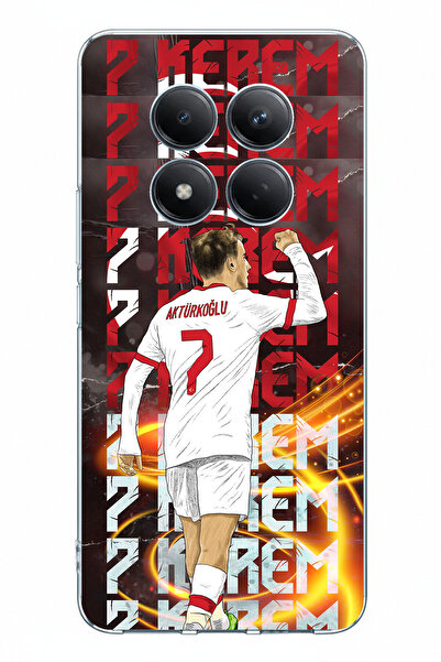 TechTree Redmi Note 15 Pro 4g Compatible Kerem Aktürkoğlu Sevinç Printed Sili...