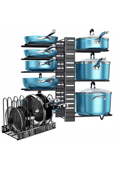 zola Double pan organizer, 8 levels, vertical/horizontal use, metal, 39x20.5x...