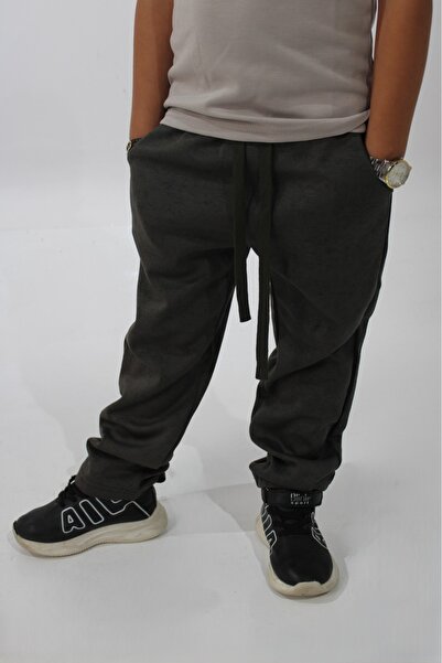 ALANAQA Oversized washed tracksuit bottoms for ages 4-16 years, unisex