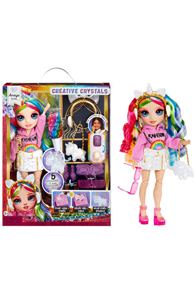 Rainbow High Papusa Amaya Raine, Rainbow High, seria Creative Crystal...