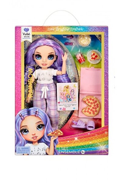 Rainbow High Papusa Junior PJ Party &minus; Violet Willow 