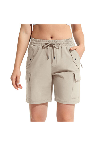 OEM Women's Cargo Shorts - Trekking, Lightweight, Quick Drying - 6 Pockets, B...