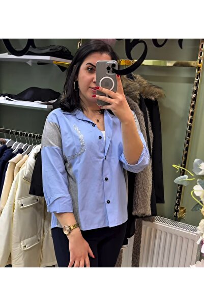 Twinaura butik Taşlı gömlek