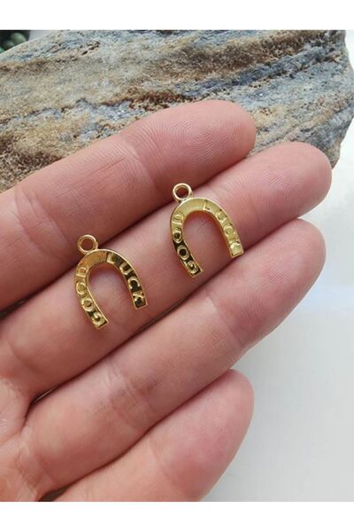 Myra Nal Altın Kaplama Kolye Ucu ( 5 ADET )