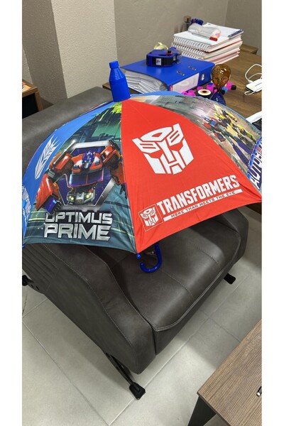 UĞUR KARDEŞLER BİJUTERİ Transformers Lisanslı Koruma Kılıflı Çocuk Şemsiye