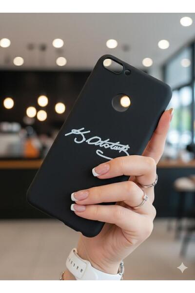 TECNOTREND Huawei P Smart 2018 / Honor 9 Lite Uyumlu Kılıf Atatürk İmzalı Sil...