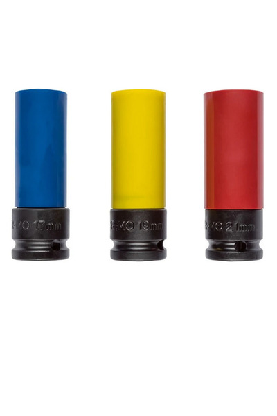 PARKSIDE Set 3 chei tubulare cu impact Parkside, 1 x 17 mm, 1 x 19 mm, 1 x 21...