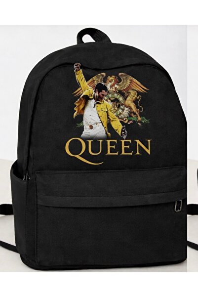 Toum Rock Legend Printed Black Backpack