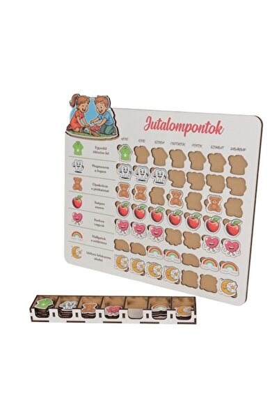 OEM Educational Wooden Panel – Children's Responsibilities