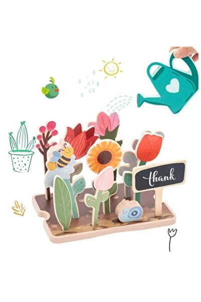 UMU Set de joacă din lemn Montessori – “My Little Garden”