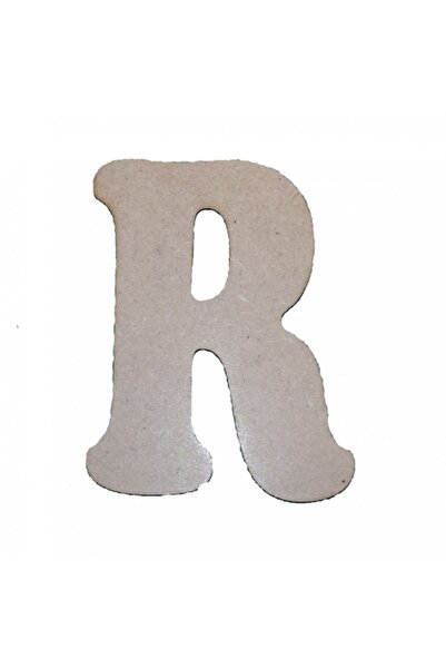 INEDIT CRAFT MDF cu litera R 120x100x3 mm