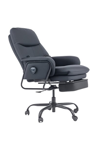 Ofisbazaar Serene Ayak Uzatmalı Yönetici Koltuğu | Çift Kollu Mekanizma, Konf...