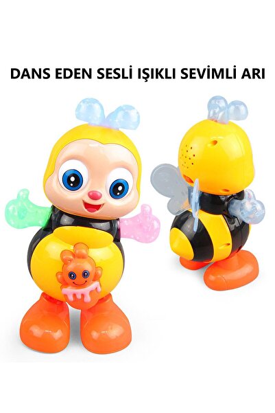 Ailenizin Oyuncakçısı Işıklı Ve Müzikli Pilli Dans Eden Arı Oyuncak