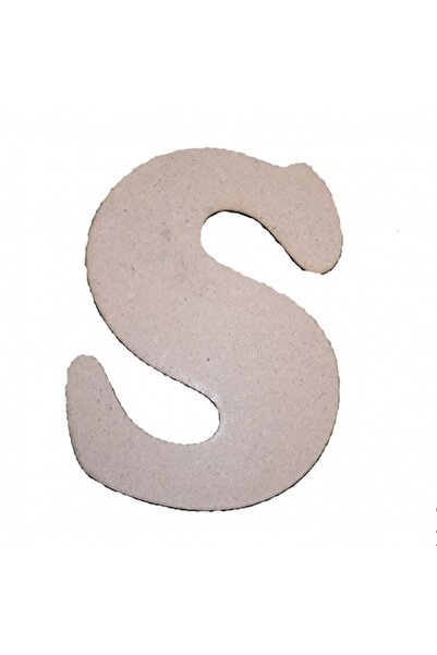 INEDIT CRAFT MDF cu litera S 120x100x3 mm