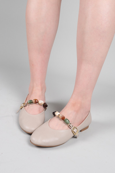 Birikon ILURA Balerini cu mărgele mari TEN