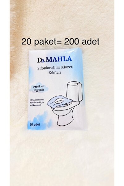 MAHLA 20 PAKOVANJA - 200 KOMADA - Navlaka za WC šolju Seyahet veličine - Jedn...