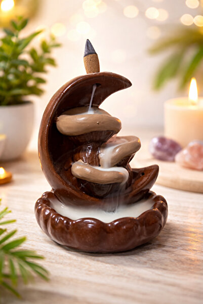 Show Art Hediyelik Ay Işığı Şelale Tütsülük