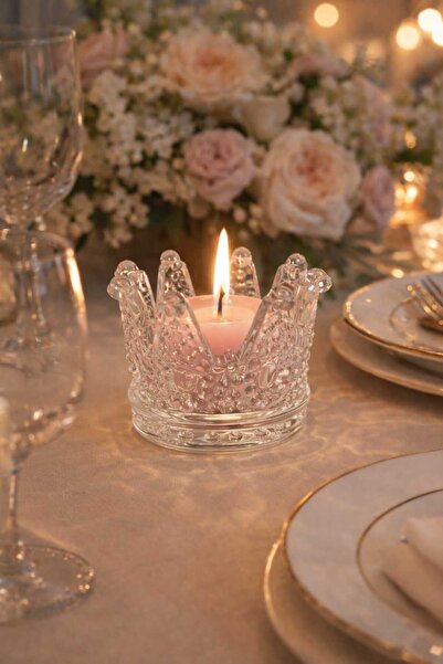 çukurova home Mumluk , Sunumluk , Lokumluk Taçlı Model (1 Adet)