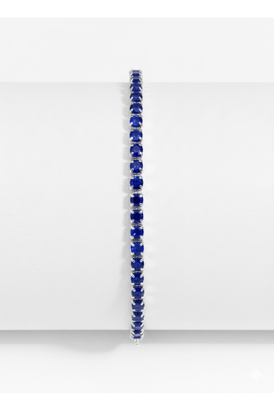 OEM Women's Tennis bracelet, green glass rhinestones, Stretchy, green, univer...