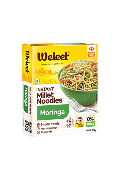 WELEET Instant Millet Noodles-Moringa 100 g