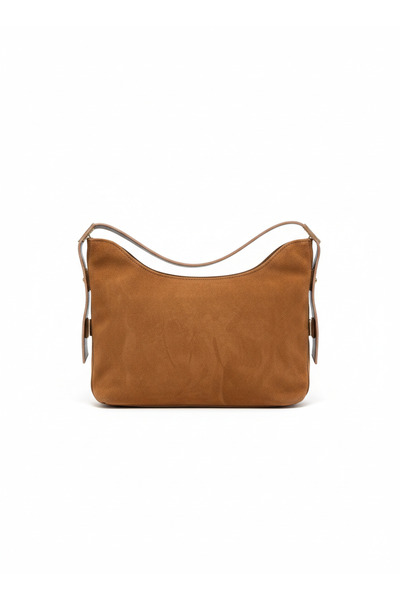 Voi Luxe VELORA TABA - KENARLARI KEMER DETAYLI SÜET ÇANTA