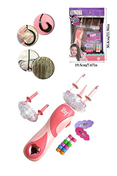 Tıfıl Toys Oyuncak Saç Örme ve Saç Şüsleme Oyun Seti