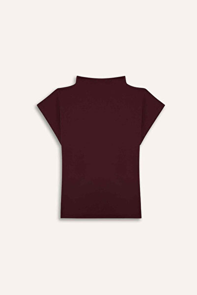 DeFacto Μπλουζάκι με ημίψηλο ζιβάγκο σε στενή γραμμή G9197AX26SP