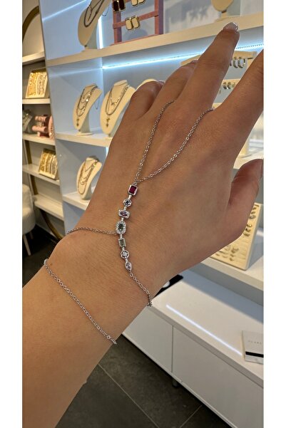 GLARE JEWELRY CO نموذج حجري ملون فاخر من الفولاذ المقاوم للصدأ