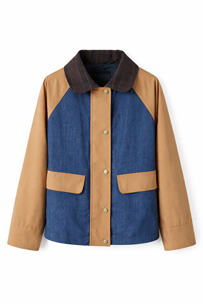 HAZELANNA Parka scurtă Garnili în două culori