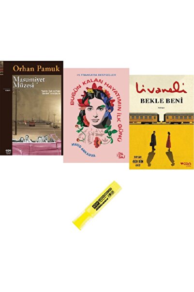 Can Yayınları Masumiyet Müzesi + Bugün Kalan Hayatımın İlk Günü + Bekle Beni ...