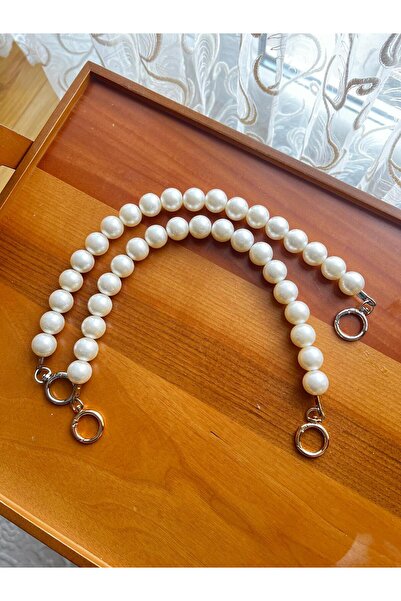 HelloPunch&Bags İNCİLİ Kalın Zincir El Ve Omuz Çanta Askısı, Çanta Aksesuarla...