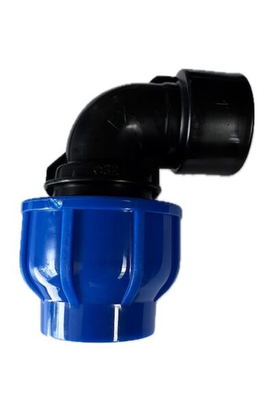 OEM HDPE compression elbow, 20mm, 1/2' internal thread, durable, for drinking...