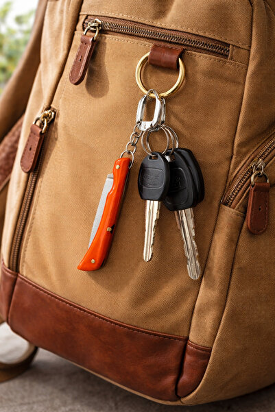 seymenbıçakçılık Mini Keychain Design Folding Knife – Gift Collection Item