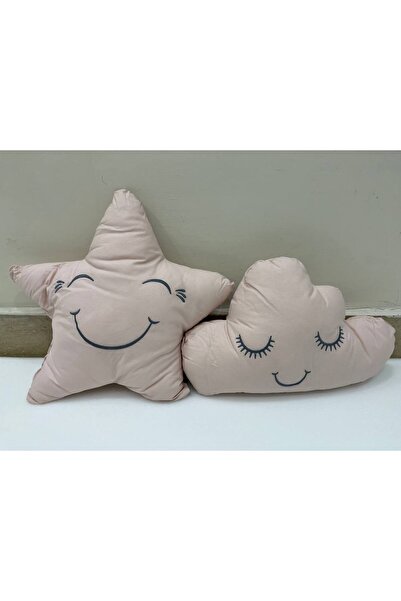BUSEBABYHOME Star and Cloud Figured Pillows