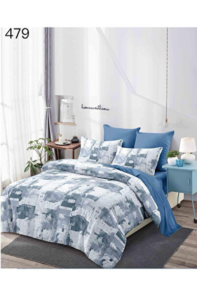 FIONNA.RO Finet Duvet Cover Set - Abstract Blue