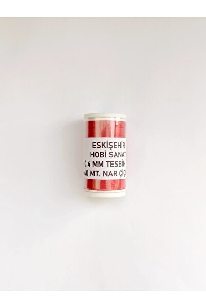 Eskişehir hobi sanat 0.4 mm 40 Meters Rosary Rope Pomegranate Flower Color