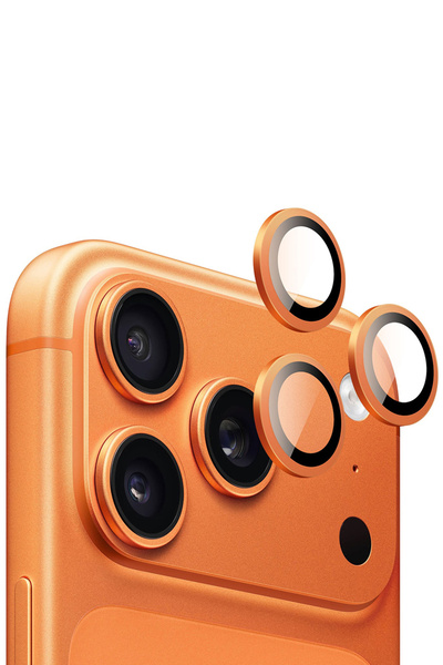 Marselit iPhone 17 Pro/17 Promax Compatible Camera Lens Protector with Metal ...