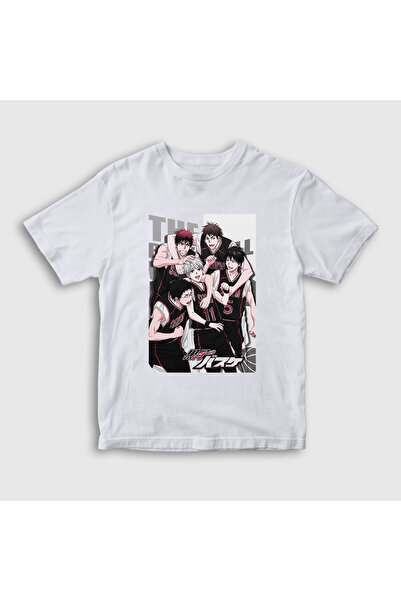 Presmono Унисекс детска бяла тениска с баскетболния отбор Seirin Kuroko 605012tt