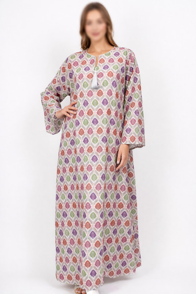 RONZA Women's embroidered jalabiya