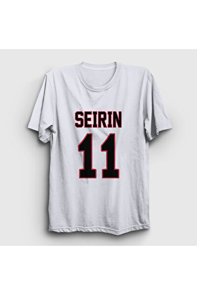 Presmono Unisex White Tetsuya Kuroko 11 Seirin T-Shirt 605057Tt