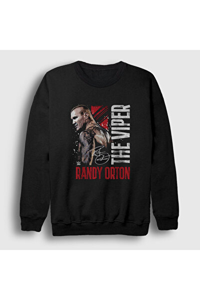 Presmono Unisex Black the Viper Wwe Randy Orton Sweatshirt 605248Tt