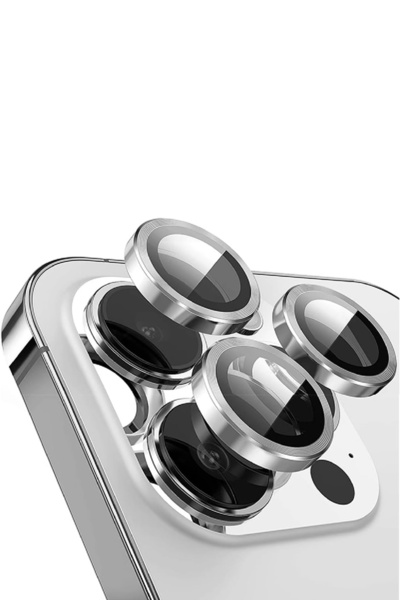 Marselit iPhone 15 Pro/15 Promax Compatible Camera Lens Protector with Metal ...
