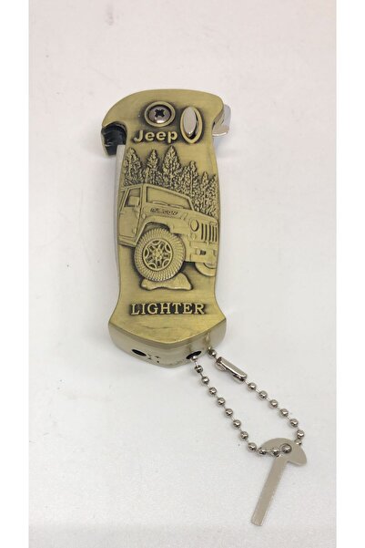 Lebron Jeep Rubicon Serisi Kabartmalı Çakmak & Çakı Seti