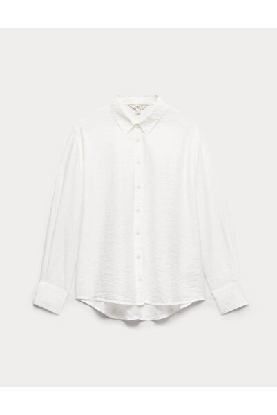 Marks & Spencer Dokulu Kadın Gömlek