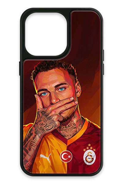 Galatasaray iPhone 15 Pro Max Uyumlu Noa Lang Gol Sevinci Cam Lisanslı Telefo...