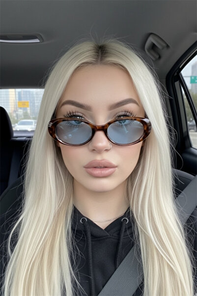 Dio Armati Tomley Leopar Blue Kadın Güneş Gözlüğü