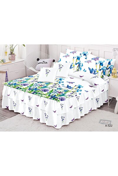 ANATOLIATEKSTILE Fine Duvet Cover Set , 6 Pieces | Complete Bedroom Set | Fit...