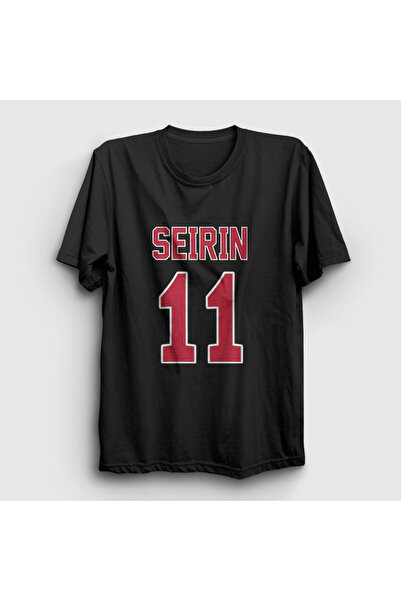 Presmono Unisex Black Tetsuya Kuroko 11 Seirin T-Shirt 605057Tt