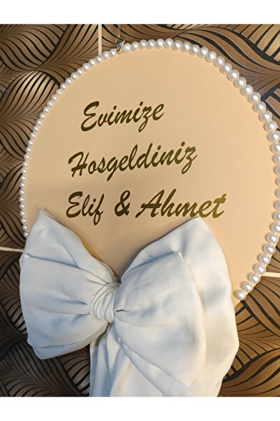 hediye Kapı süsü isimli hoşgeldiniz kapı süsü